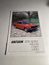 Datsun sunny car for sale  NEWCASTLE UPON TYNE