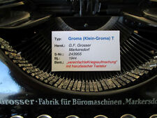 Schreibmaschine typewriter gro gebraucht kaufen  Bad Driburg