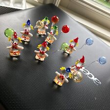 Glasfiguren miniaturen clown gebraucht kaufen  Hattstedt