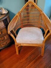 vintage rattan armchair for sale  North Henderson