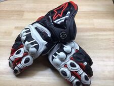 Guantes de cuero de carreras de motocicletas Alpinestars GP Pro talla M usados segunda mano  Embacar hacia Argentina