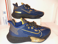 Zapatos de baloncesto Nike Air Zoom BB NXT oro metálico azul talla 13 EXCELENTES segunda mano  Embacar hacia Argentina