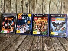 PLAYSTATION DOIS JOGOS PS2 LEGO LOTE A GRANEL STAR WARS I II INDIANA JONES BATMAN, usado comprar usado  Enviando para Brazil