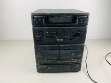 Philips FW26 Stereo Mini Hi-Fi System Twin Cassette Deck CD Player #HB118 for sale  Shipping to South Africa