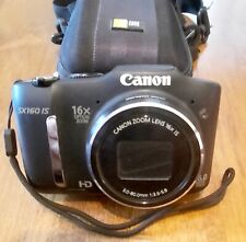 Câmera Digital Canon PowerShot SX160 IS 16x Zoom 16.0 MP Testada comprar usado  Enviando para Brazil