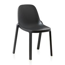 Usado, Silla de comedor apilable escoba Emeco & Philippe Starck en gris oscuro segunda mano  Embacar hacia Argentina