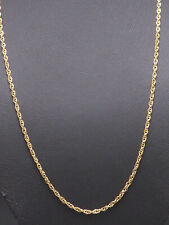 Collier 585 GOLD 14 Karat Goldkette Kette oro Gelbgold Halskette oro G2666/22 gebraucht kaufen  Weststadt