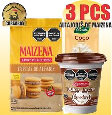 Alfajores caseros de maicena maizena dulce de leche coco-INGREDIENTE DE RECETA segunda mano  Argentina 