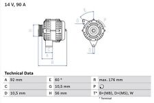 Bosch lichtmaschine generator gebraucht kaufen  Oberlungwitz