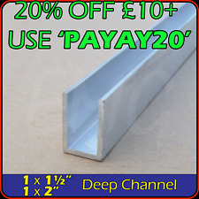 Deep aluminium channel for sale  Shipping to Ireland