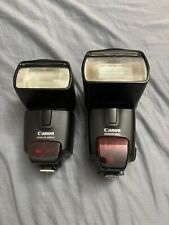Canon Speedlite 430ex II and Canon Speedlite 580EX Shoe Mount Flashes for  Canon for sale  Shipping to South Africa