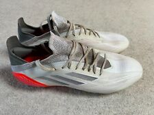 Używany, adidas X Speedflow.1 SG Męskie buty piłkarskie w kolorze białym/szarym/pomarańczowym - rozmiar 8,5 na sprzedaż  Wysyłka do Poland