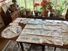 Vintage embroidered doilies for sale  Nazareth