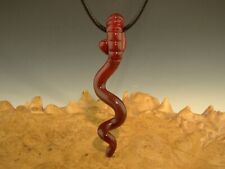 Glass pendant earthworm for sale  Florence