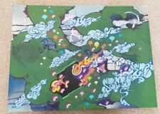 Original Canvas Graffiti Painting By Paris Graham Dews 2009 Coldplay Glastonbury for sale  Shipping to South Africa