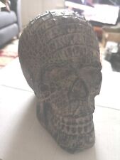 Resin skull ornament for sale  PONTYPRIDD