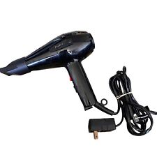 Usado, Secador de cabelo profissional Elchim ajustável configurações de calor e energia preto portátil comprar usado  Enviando para Brazil