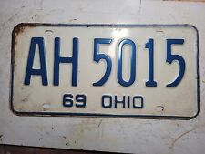 1969 ohio license for sale  Stow