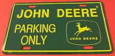 Placa de licença John Deere somente estacionamento reforço comprar usado  Enviando para Brazil