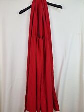 Shein Womens Red Sleeveless Infinity Maxi Dress Size Large for sale  Shipping to South Africa