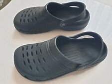 Black cloggs crocs for sale  BOURNEMOUTH