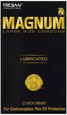 Used, Trojan Magnum Large 12 Pack Condoms for sale  Shipping to South Africa