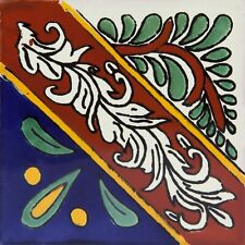 Używany, Kafelki dekoracyjne Talavera kolorowa glazura ścienna 10,5 x 10,5 30szt - Zandra na sprzedaż  PL