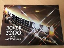 Rover 2200 automatic for sale  NOTTINGHAM