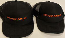 Vintage Lot Of 2 Wood - Mizer Snap Back Caps Hats for sale  Elkin