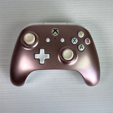 Controle com fio aprimorado para jogos Xbox PC Power A rosa, usado comprar usado  Enviando para Brazil