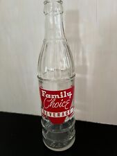 Botella de refresco de bebida Family Choice 1956 vintage 12 OZ - Bend, Oregon  segunda mano  Embacar hacia Argentina