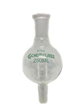 Trampa de protuberancia de evaporador giratorio de vidrio CHEMGLASS 250 ml 24/40 bombilla única CG-1320-06 segunda mano  Embacar hacia Argentina