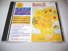 Used, Corel Draw Masters III Professional photos Screen Savers CD for sale  Shipping to South Africa