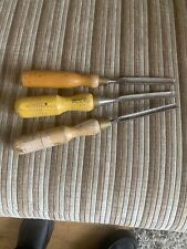 Carpenters gouge chisels for sale  NEWCASTLE