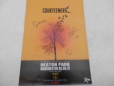 Signed poster courteeners for sale  MIRFIELD