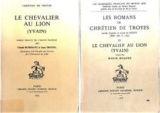 Yvain chevalier lion d'occasion  Valenciennes