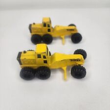 Vintage 1994 4” Amarelo Tonka Die-Cast Trator Motonivelador de Estrada 1/64 Lote De 2 comprar usado  Enviando para Brazil