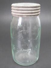 Rare Light Aqua Canadian Beaver Quart Fruit Jar No.12 for sale  Canada