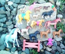 Lote de bonecos de brinquedo para cavalo pônei equestre enfeite de bolo comprar usado  Enviando para Brazil