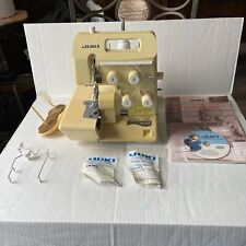 Máquina de coser rebrozadora de roscos Juki MO654DE con extras sin fuente de alimentación segunda mano  Embacar hacia Argentina