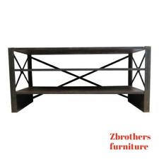 reclaimed console wood table for sale  Swedesboro