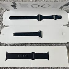 Used, Genuine Apple Watch Strap 40mm Size S/M + M/L Black sports band for sale  Shipping to South Africa