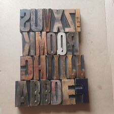 Wooden letterpress mixed for sale  LONDON