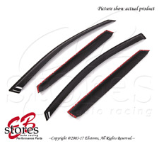 Used, Black Tinted Out-Channel Vent Visor Deflector 4pcs For 2009-2016 Toyota Venza for sale  Shipping to South Africa