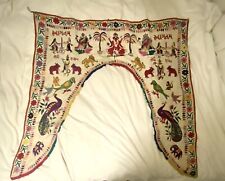 Vintage embroidered indian for sale  LONDON