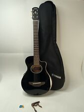 Guitarra eléctrica acústica Yamaha APXT2 3/4 Thinline negra, usado segunda mano  Embacar hacia Argentina