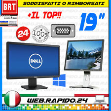 PC MONITOR SCHERMO LCD 19 POLLICI (DELL,HP) VGA DVI DISPLAY DESKTOP BUONO 21 17 na sprzedaż  Wysyłka do Poland