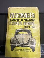 Volkswagen technical manual for sale  Glen Wild