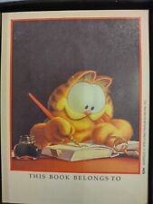 Vintage bookplates garfield for sale  Memphis