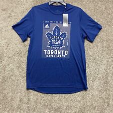 Usado, Camisa masculina Toronto Maple Leafs azul média Adidas NHL hóquei respirável aerodinâmica comprar usado  Enviando para Brazil